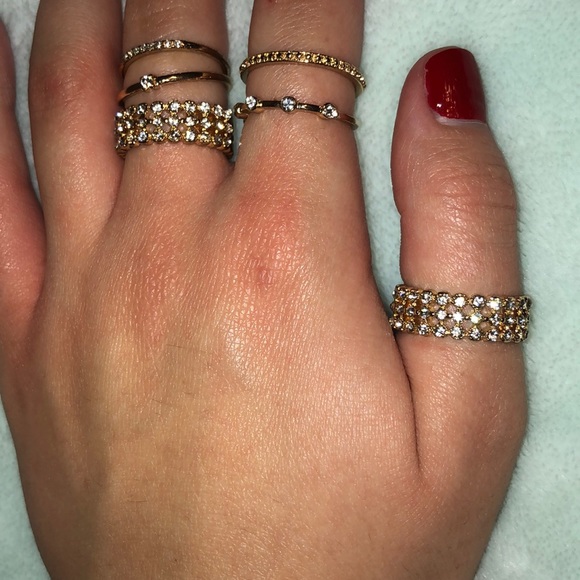 FREE W PURCHASE Assorted Stacking Rings - Picture 3 of 5